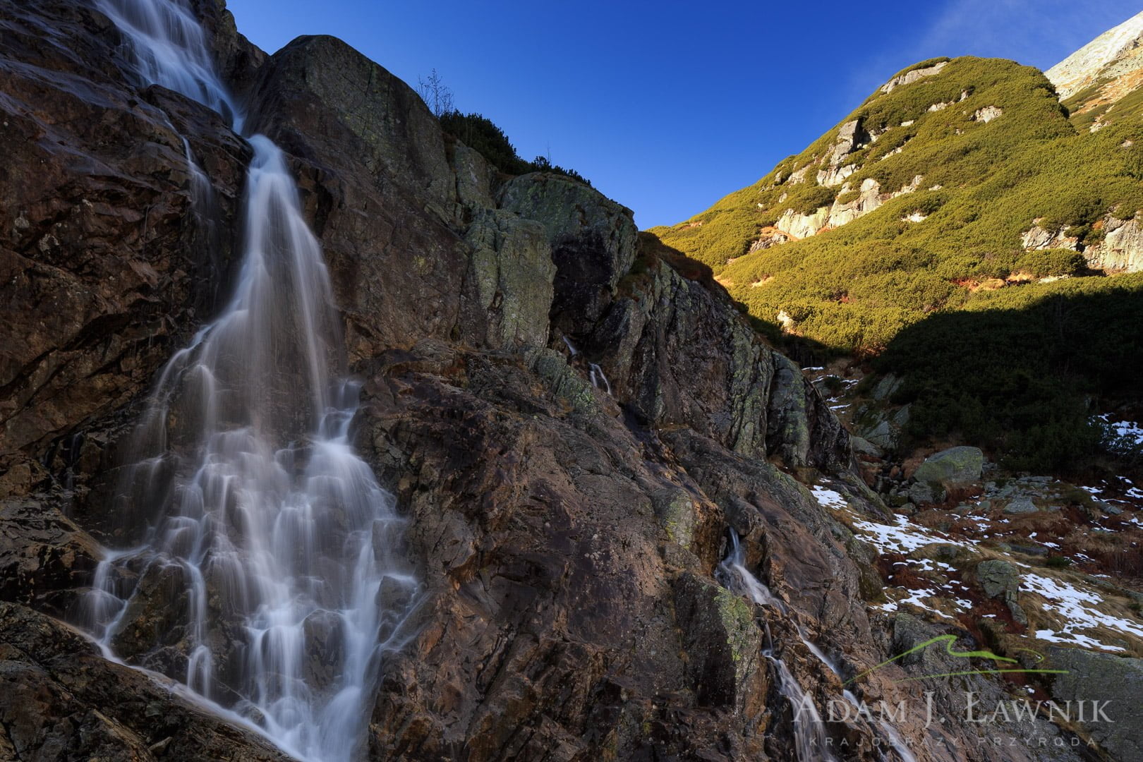 Wodospad Wielka Siklawa w Tatrach Wysokich